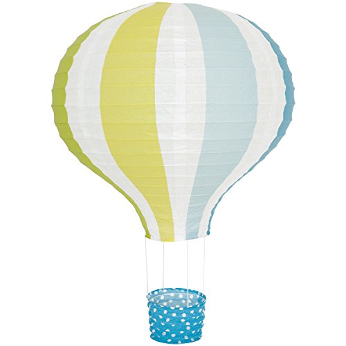 JaBaDaBaDo Lampenschirm Ballon Kinderzimmer Papierlampe Blau