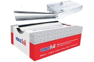 300 stycken färdigskurna aluminiumhårfolie/trådfolie för alla moderna slingor och färgningstekniker!