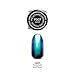 The Ultimate Rainbow Mermaid Chrome Nail Powders by ThumbsUp Nails (P007 Twilight Emerald)