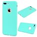 Produktbild Nancen Compatible with Handyhülle iPhone 7 Plus / 8 Plus (5,5 Zoll) Handy Hülle Einfarbig Grün. Weich TPU Silikon Case