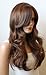 PRETTYSHOP Fashion Lady Wig long Hair Wavy Cosplay Heat-Resistant Fibres Different Colors and Style (brown mix 30H27 WLY1)