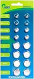 tka Köbele Akkutechnik Knopfbatterien: Knopfzellen-Paket, 8 x 2 Stück (Uhrenbatterien)