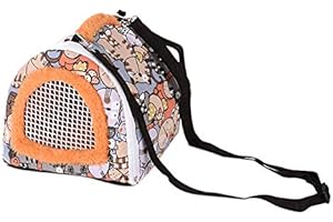 YYCFB Bolsa de transporte portátil para animales pequeños, erizos, hámsters, exteriores, viajes, cobayas, ratas, chinchillas