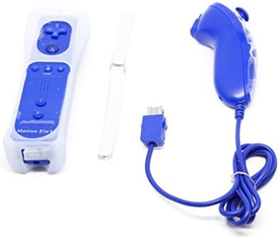 New Wii Remote Controller Built-in MotionPlus Sensor for Nintendo Wii Game and nun chuck game controller / controller for silicone case Nintendo Wii
