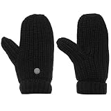 Forro de forro de Sherpa SoulCal Mujer Vesna Manoplas Guantes Negro Adultos