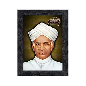 Dr. Sarvepalli Radhakrishnan Wood Photo Frames with Acrylic Sheet (Glass)(photoframe,Multicolour,8x6inch)-9372
