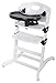 East Coast Nursery Contour Multi Height Highchair (White)
