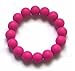 Chuchumz Chewy Bracelet Chewelry Autism ADHD Biting Sensory Child Baby Teething Chew Toy Children Pink