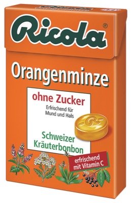 Preisvergleich Produktbild Ricola Orangenminze ZF 50g