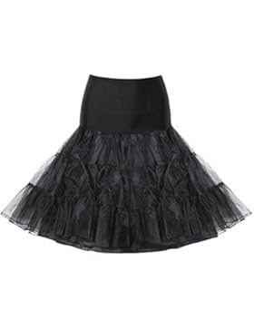 Gigileer Wedding bridal 1950 Petticoat Reifrock Unterrock Petticoat Underskirt Crinoline für Rockabilly Kleid