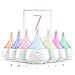 Produktbild Aroma Diffuser Luftbefeuchter 300ml Utraschall Raumbefeuchter Humidifier für ätherische Öle Elektrische Luftreiniger LED mit 16 Farben 2 Sprühmodi für Kinder von ELEHOT (weiß) -Verpackung MEHRWEG