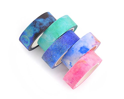 DSstyles 10M Adhesivo Creativo Reposicionable Scrapbooking Craft Stripes Dots DIY Japon  s Masking Tapes Decorativo Sticky Washi Cinta Colecci  n Set