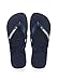 Produktbild Havaianas Unisex Brasil Logo Zehentrenner, Blau (Brasil Logo Navy Blue), 43/44 EU (41/42 Brazilian)