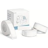 Phomemo (3 Rulo) 12x40mm/480 adet Beyaz Etiket D30/Q30