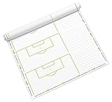 Lavable en seco Taktifol folio táctica de fútbol (Set Plays)