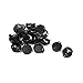 Price comparison product image TOOGOO(R) 20 Pcs Button Battery Holder Case Black for CR/LIR2032 2025 2016