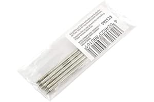 TROIKA Wkład do długopisu – 99Z123 – 5 szt. – wkład wymienny D1 – niebieski – z nadrukiem – grubość kreski M – długość pisania 1600 – 1800 m – do długopisu Troika Construction do wielu zadań – oryginalny