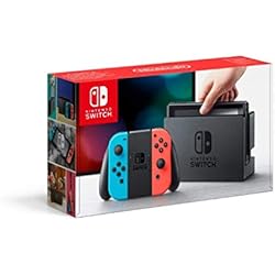 Nintendo Switch - Consola color Azul Neón/Rojo Neón