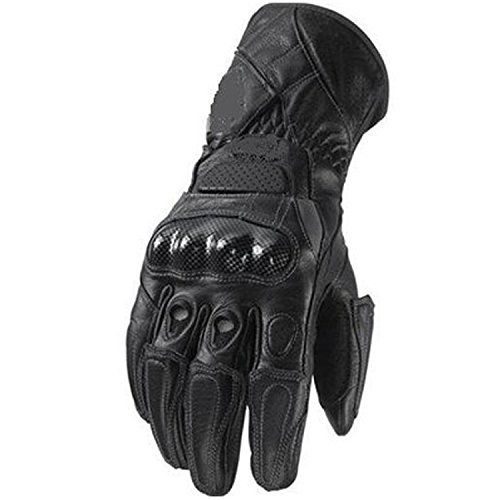 Juicy Trendz Heavy Duty moto de la motocicleta guantes de cuero piel de vaca Colección impermeable