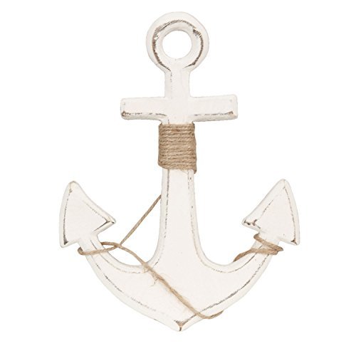 Clayre & Eef 6H0763SN Deko Anker Anhänger Ca. 12 x 1 x 17 cm