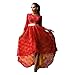 Produktbild Elecenty Schlussverkauf Damen Spitzekleid Abendkleider Partykleid Kleider Ballkleid Cocktailkleider Frauen Mode Blumen Langes Kleid Brautjungfernkleid 3/4 Ärmel Kleidung (L, Rot)