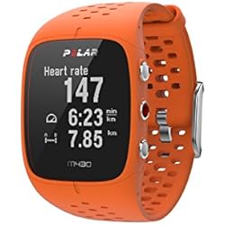 Polar - M430 - Montre Running GPS avec suivi de la Fréquence Cardiaque - Orange - Taille M-L