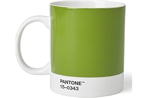 COPENHAGEN DESIGN PANTONE Mug, coffee / tea cup, fine china (ceramic), 375 ml, Green