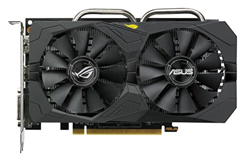 ASUS ROG-STRIX-RX560-4G-GAMING Radeon RX 560 4GB GDDR5 - Tarjeta gr  fica  AMD  Radeon RX 560  5120 x 2880 Pixeles  1275 MHz  1285 MHz  4 GB 