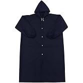 Blue-Purple-White-Laciver-Yellow Long Raincoat &ndash; Unisex Raincoat with Waterproof Hood Lightweight and Durable Rain Coat