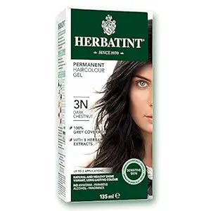 Herbatint Permanent Herbal Haircolour Gel 3N Dark Chestnut -- 135 mL