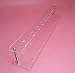 Ularma 10 PCS Brush Storange Place Organizer Clear Acrylic 10 Lattices Cosmetic Shelf