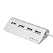 Portronics POR-717 M Port 24 USB 2.0 Aluminium HUB with 4 USB Ports for Mobile Phone and Tablets RS.499.00