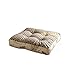 Produktbild Vintage Baumwolle Sitzkissen,LÄndlichen Verdicken sie Kissen Futon pad-B 55x55x8cm(22x22x3)