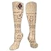 Produktbild deyhfef Game Map and Introduction Women&Men Socks Dress Socks Length 19.7in/Width 3.4in Polyester Material Knee High Socks Girls Socks Mid Stockings Personality Socks