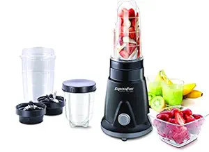 Signora Care Nutri Pro Smoothie 450-Watts Juicer 3 Jars Mixer Grinder (Black), Standard