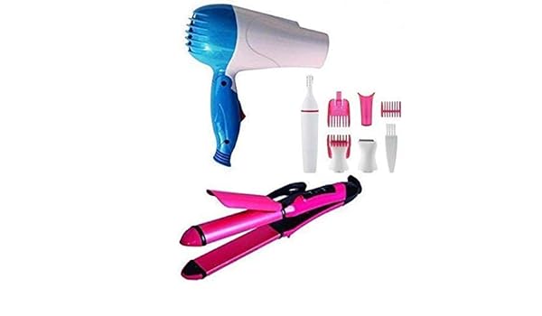 Buy Sanren Hair Curler Straightener Compact 1000 W Hair Dryer