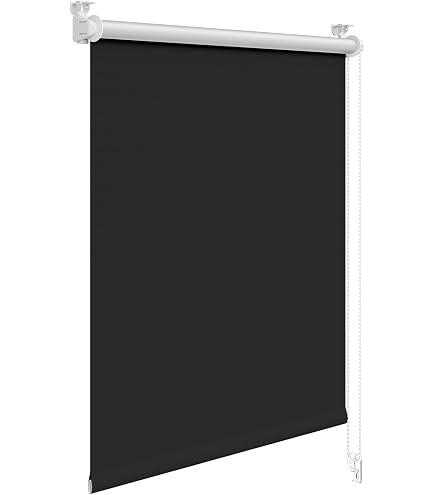50X125CM Tendine Parasole Temporanee,Tende A Rullo con Ventosa,Persiane Retrattili Portatili,Tende Leggere per La Privacy,Protezione Solare Termiche Isolantee,Protezione UV,per finestre e porte