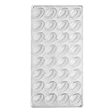 Moldes de policarbonato para 32 bombones y trufas de chocolate. Indeformables y extremadamente duraderos.