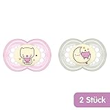 MAM Lot de 2 Sucettes - 6-16 Mois - Fille - Sans Bisphenol A - modèle aléatoire