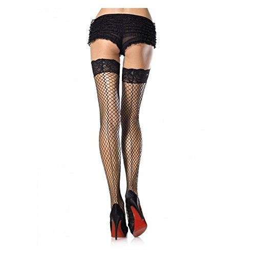 Preisvergleich Produktbild Netzstrümpfe LEG AVENUE MIT HECK SELBSTKLEBENDE Industrienähmaschinen