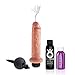 Produktbild Abspritzender Dildo - Set mit Sperma Cum Juice und Toy Cleaner (M)