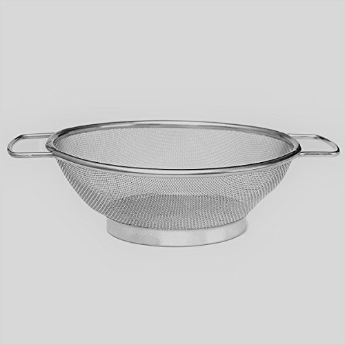 Des Küchen-Sieb Sieb mit Fuß – feinmaschig – Edelstahl – Set von 2 – Ø 20 und 24 cm - 2