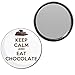 Keep Calm and Eat Chocolate - 55mm Round Compact Mirror