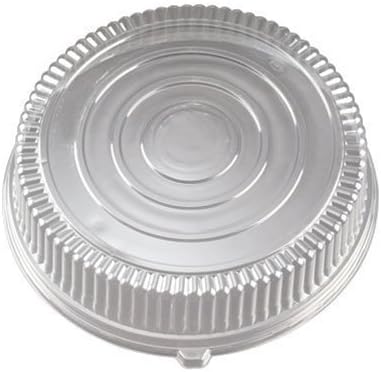 EMI Yoshi EMI-380LP Koyal Round Dome PET Lids, 18-Inch, Clear, Set of 25 by EMI Yoshi