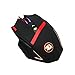 Produktbild REDRAGON Mammoth 16400 DPI Programmierbare Laser-Gaming-Maus für PC, 9 programmierbare Tasten, 5 Speichermodi  5 Benutzerprofile, Gewichtsabstimmung, Omron-Schalter, Schwarz