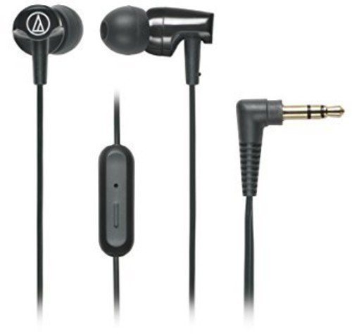 ATH-CLR100ISBK SonicFuel In-Ear Headphones with In-line Microphone & Control Black