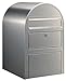Produktbild Bobi Swiss Briefkasten mit Paketfach Edelstahl (V2A) Wandbriefkasten