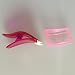 False Eyelashes Extension Lash Mascara Applicator Remover Tweezers Clip Makeup Tool - Rose Red/ Blue - Blue