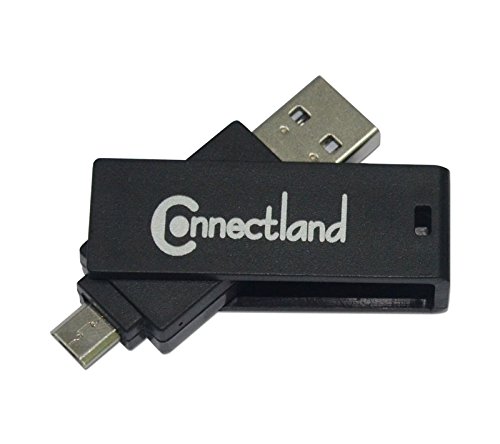 Connectland LECT-MUL-CAR-GC-808-BK-OTG L...