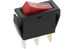 Iron Muscle Caravan Motorhome Red 12v 20A rocker switch for Dometic Electrolux Fridge NEW